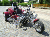 V8 Trike Red